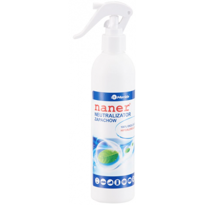 Neutralizator brzydkich zapachów NANER - butelka ze spryskiwaczem 250 ml